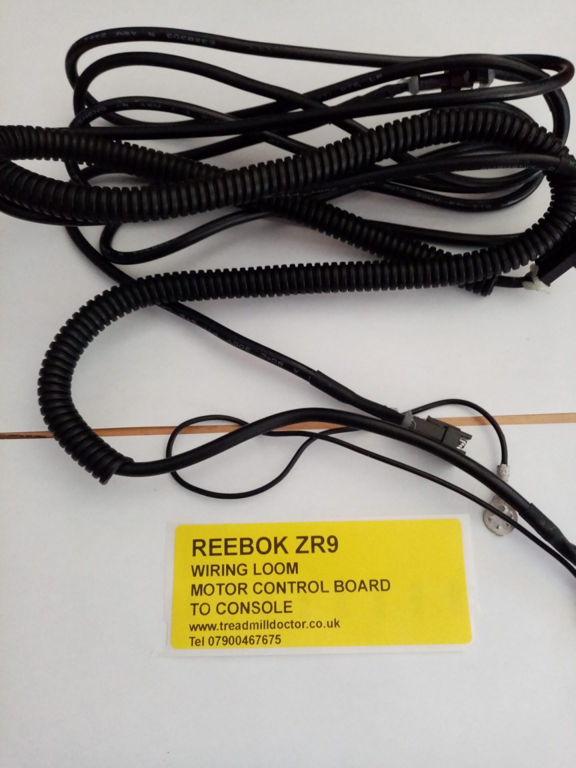 TREADMILL WIRING LOOM REEBOK ZR9 MCB TO CONSOLE Treadmill Doctor